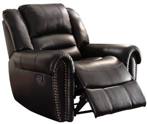 Homeglance center hill leather recliner